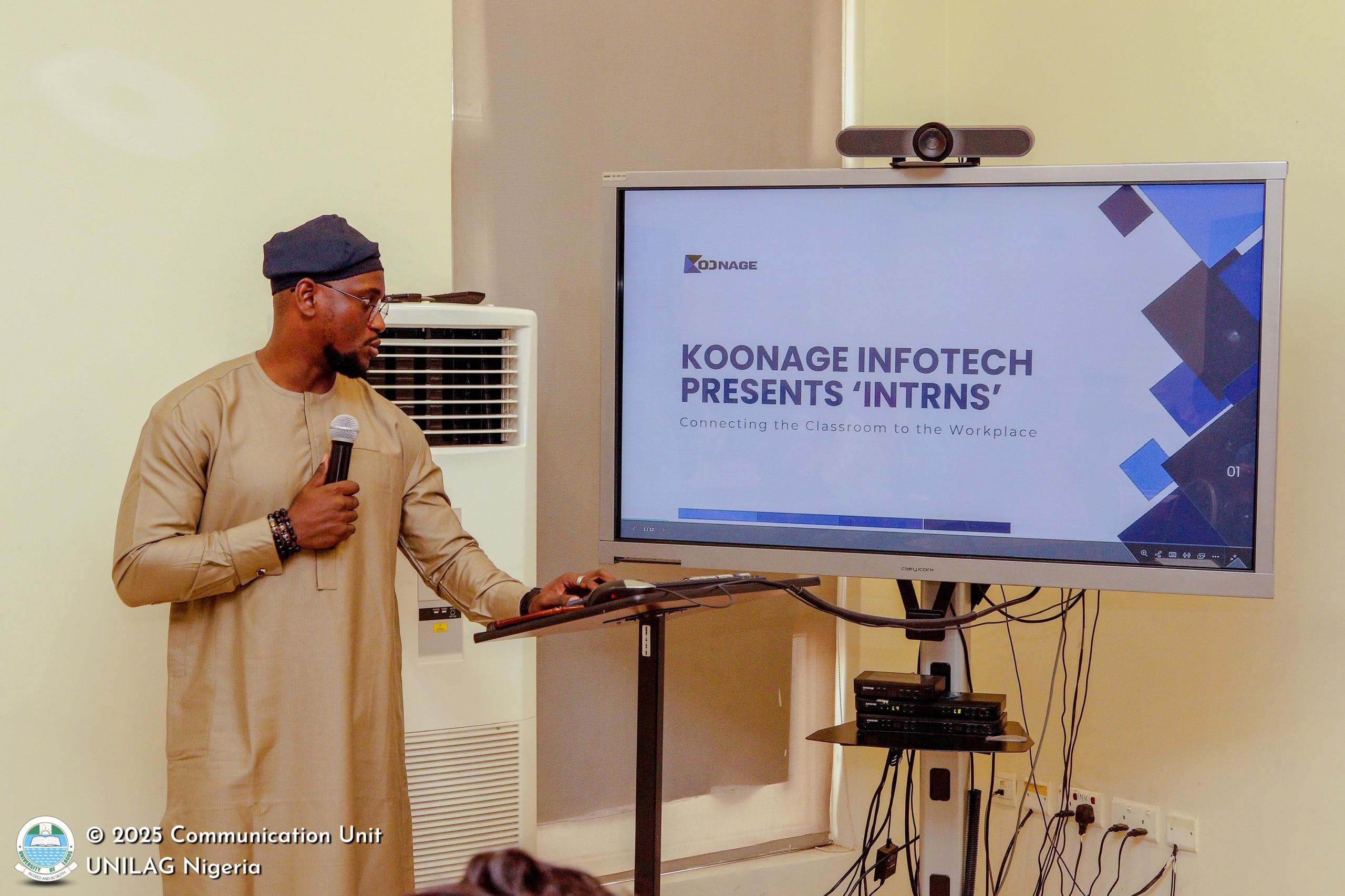 INTRNS Presentation at a Conference in University of Lagos